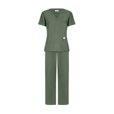 Breathing Scrub Set - Military Green / Verde Militar